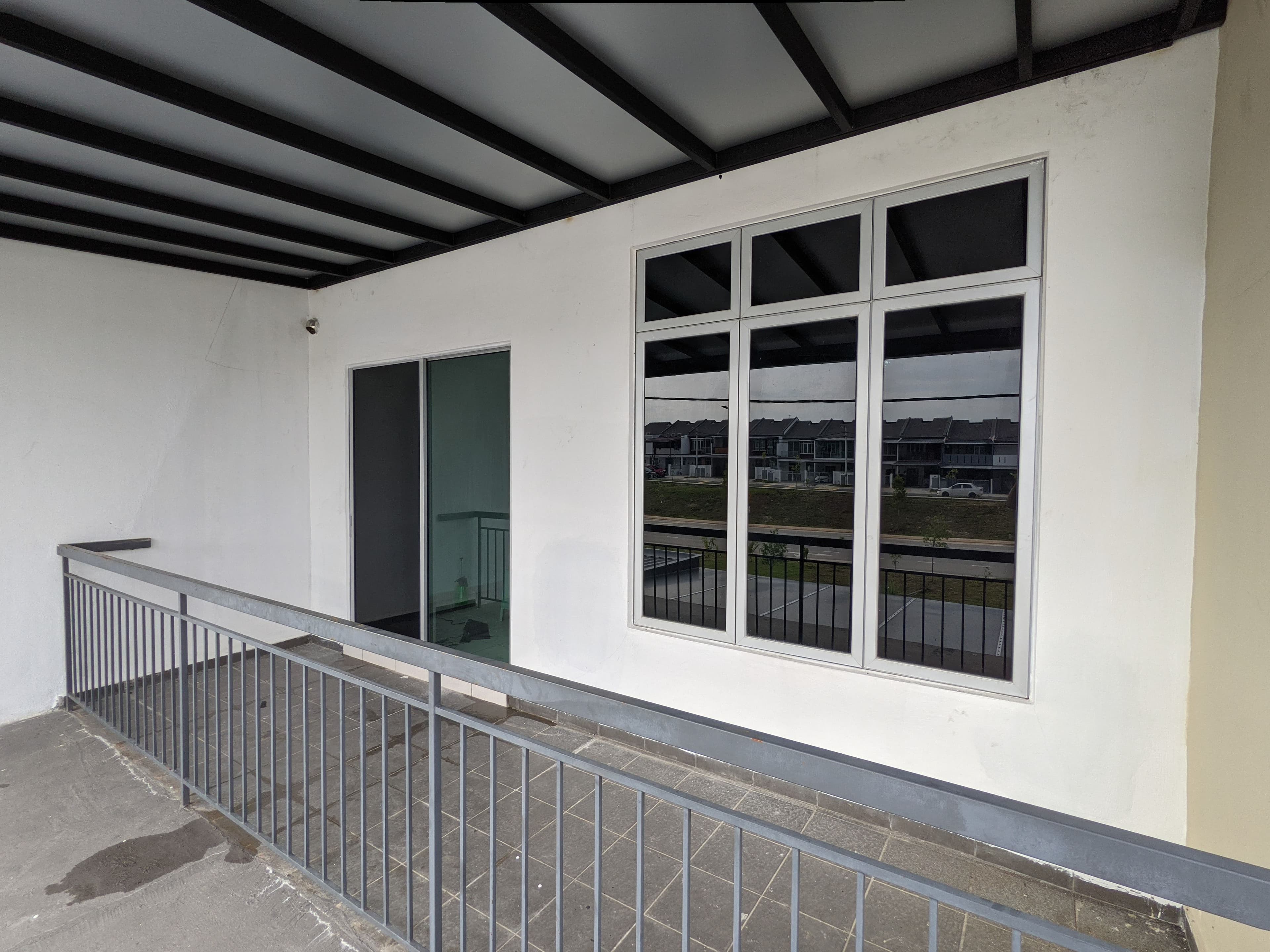 Office Tint Installation — Wangsa Maju, Kuala Lumpur - Carbon Film applied to enhance office aesthetics and reduce heat. Provides 99% UV protection with a glossy Shining Black finish.